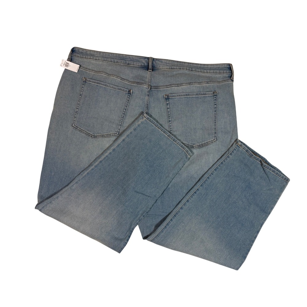 NWT Old Navy Womens HIGH RISE WOW Loose Light Wash Denim Jeans Size 26
